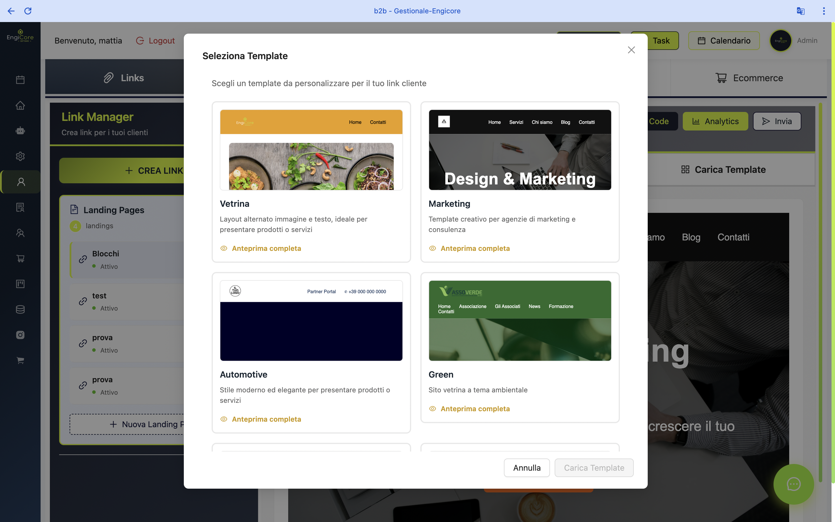 Landing Pages illimitate